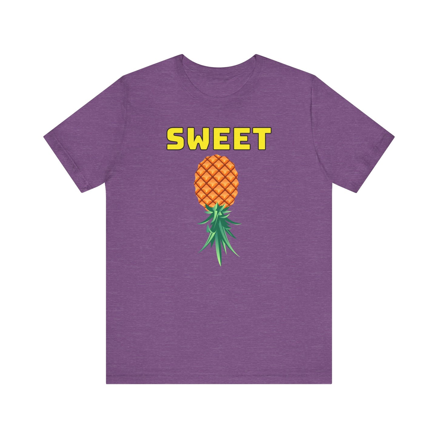 Sweet Upside Down Pineapple, Why Not ;)–Unisex Jersey Short Sleeve Tee–EXPRESS DELIVERY*