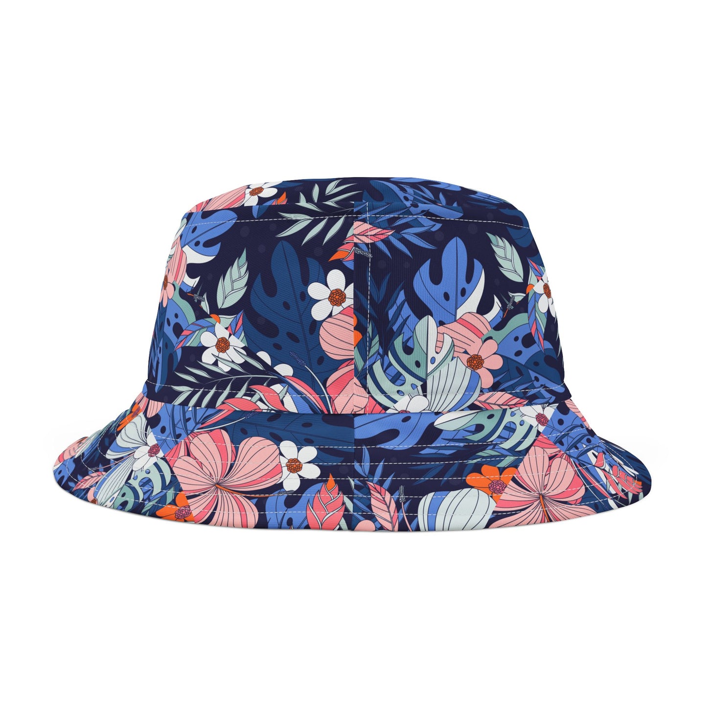 Tropical Flowers–Bucket Hat (AOP)