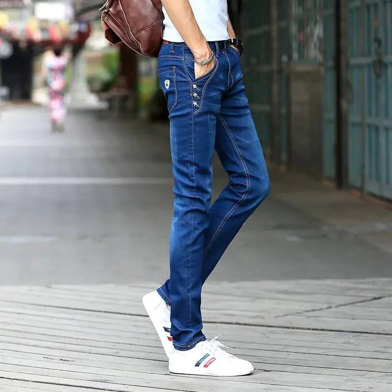 Men's Stretch Slim Fit Skinny Pants