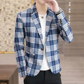 Trendy Slim-Fit Men's Casual Suit Jacket
