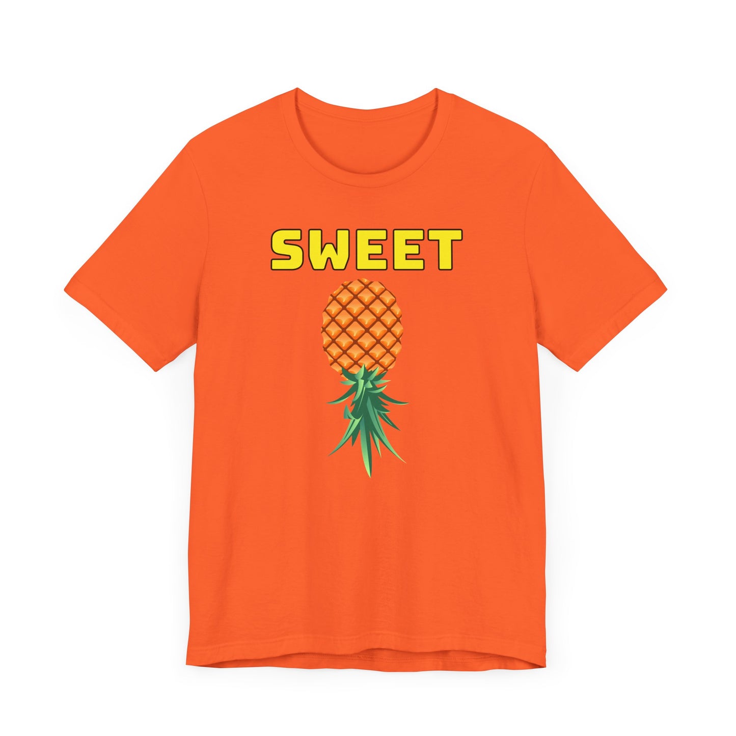 Sweet Upside Down Pineapple, Why Not ;)–Unisex Jersey Short Sleeve Tee–EXPRESS DELIVERY*