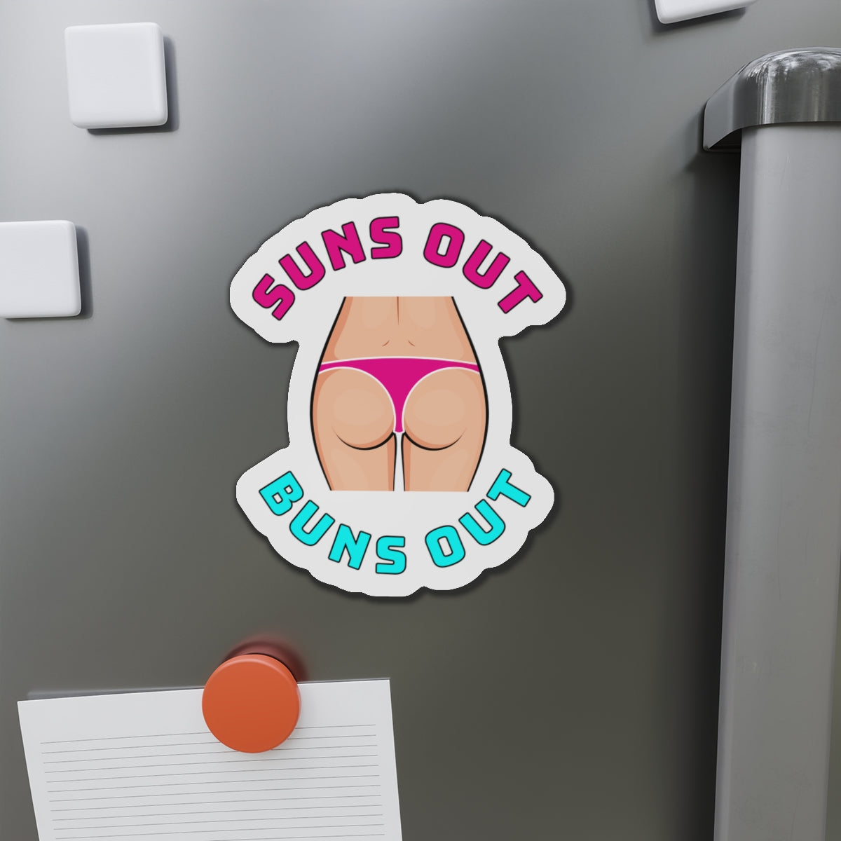 Suns Out Buns Out–Cruise Ship Door Magnets