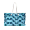 Neon Triangle Pattern–Weekender Bag