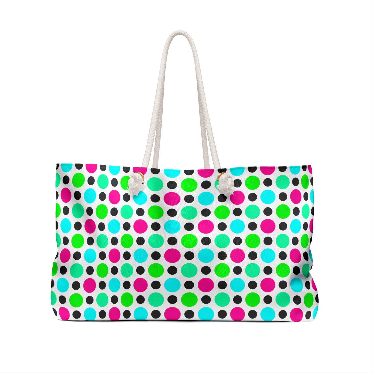 Tropical Circle Pattern v2–Weekender Bag