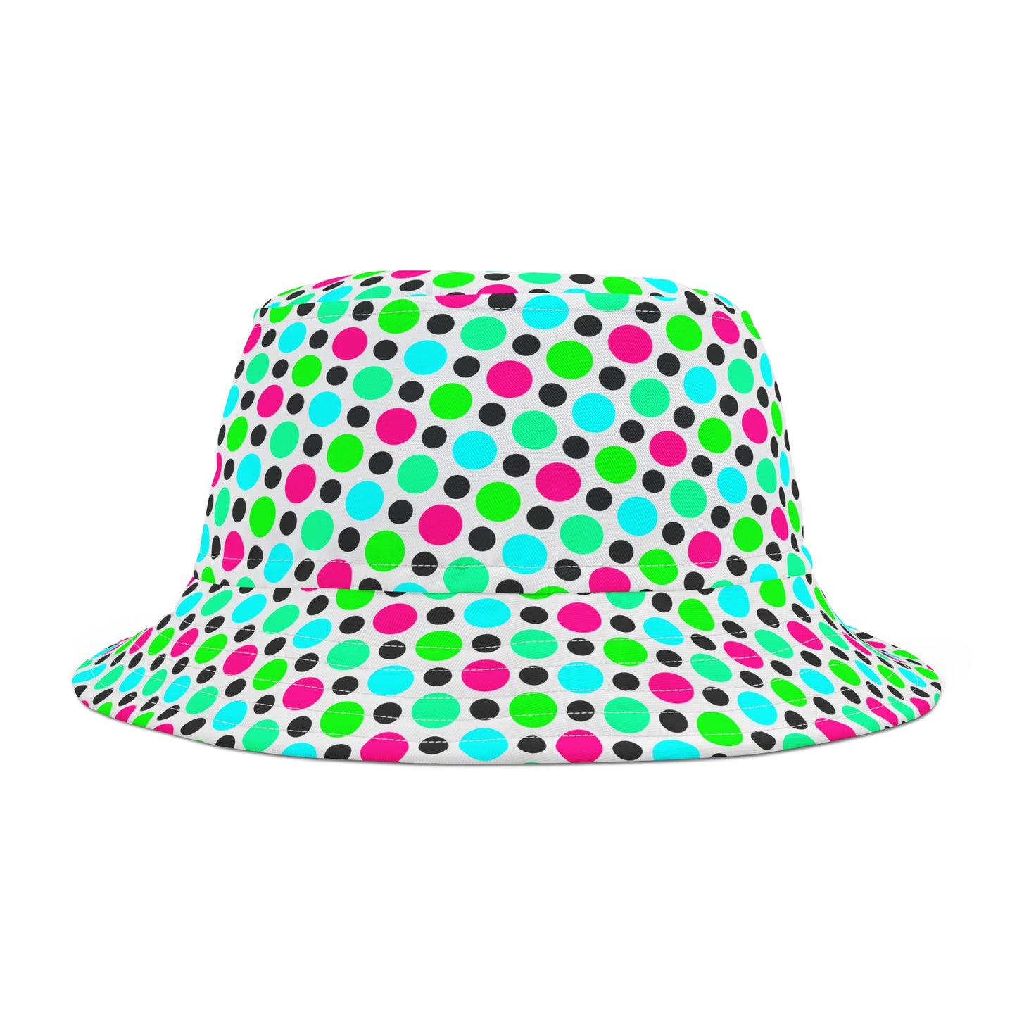 Tropical Circle Pattern v2–Bucket Hat (AOP)