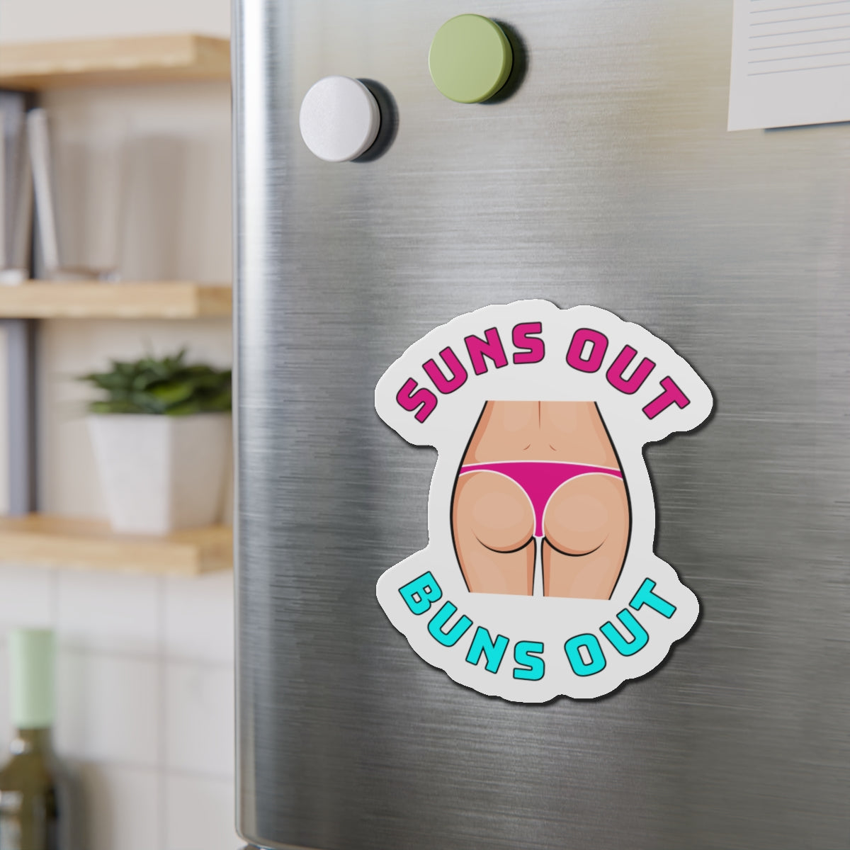 Suns Out Buns Out–Cruise Ship Door Magnets