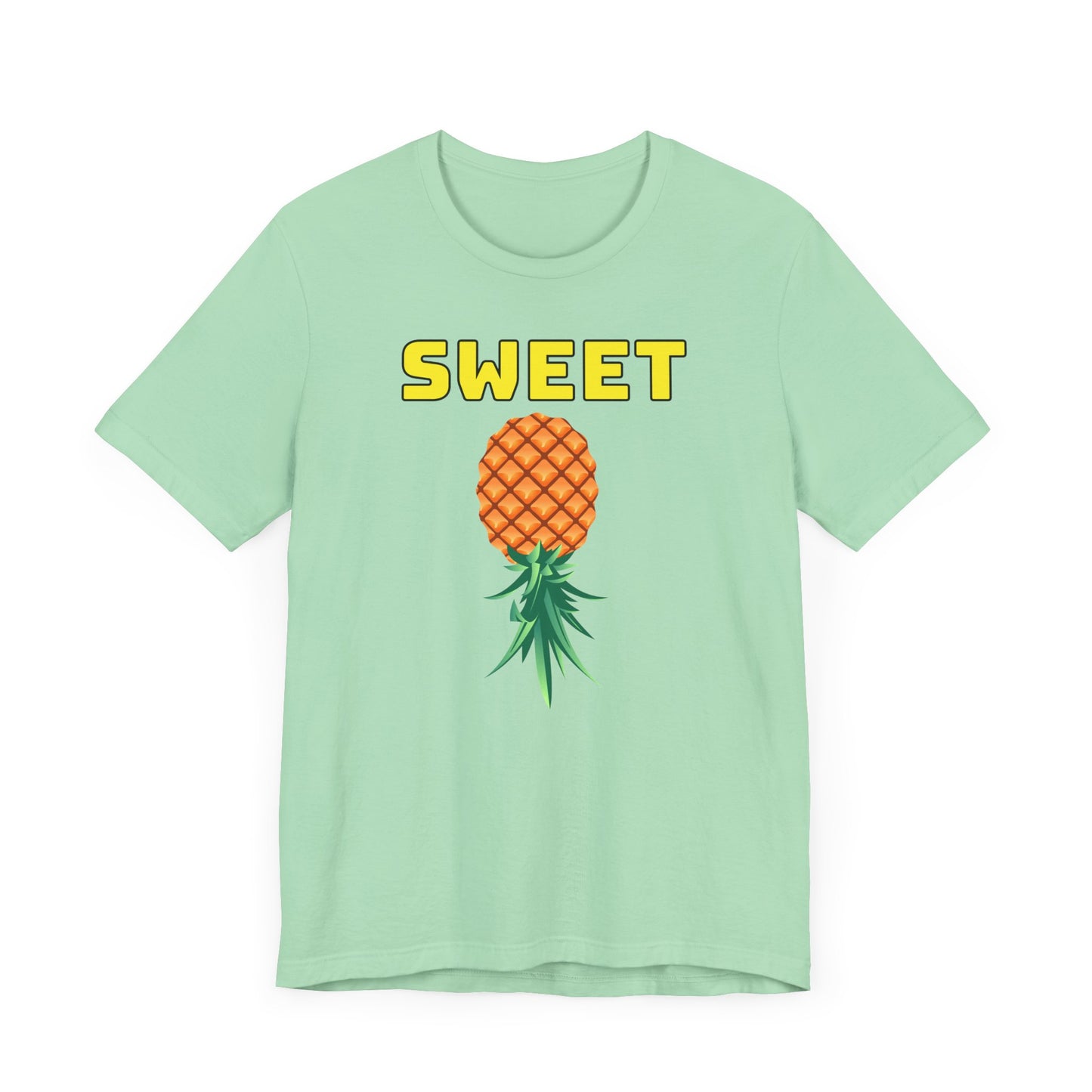 Sweet Upside Down Pineapple, Why Not ;)–Unisex Jersey Short Sleeve Tee–EXPRESS DELIVERY*