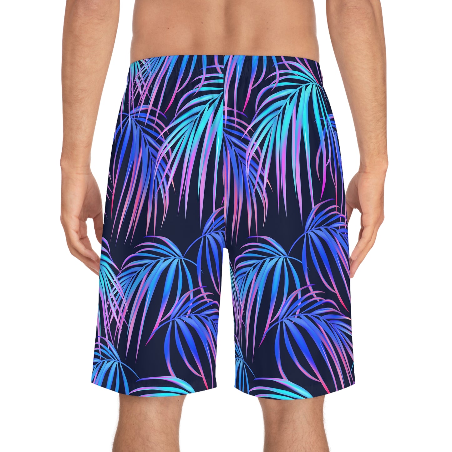 Electric Palms–Men's Board Shorts (AOP)