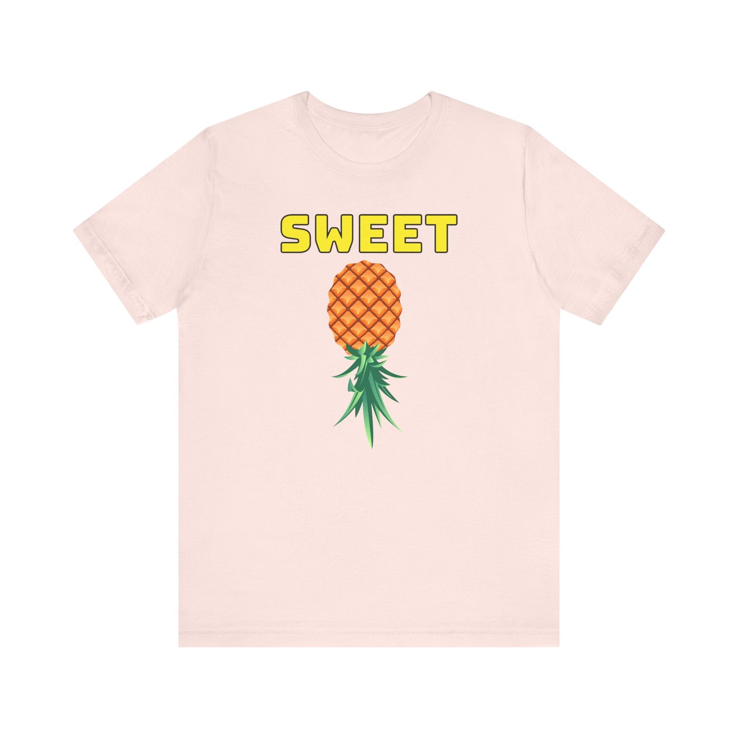 Sweet Upside Down Pineapple, Why Not ;)–Unisex Jersey Short Sleeve Tee–EXPRESS DELIVERY*