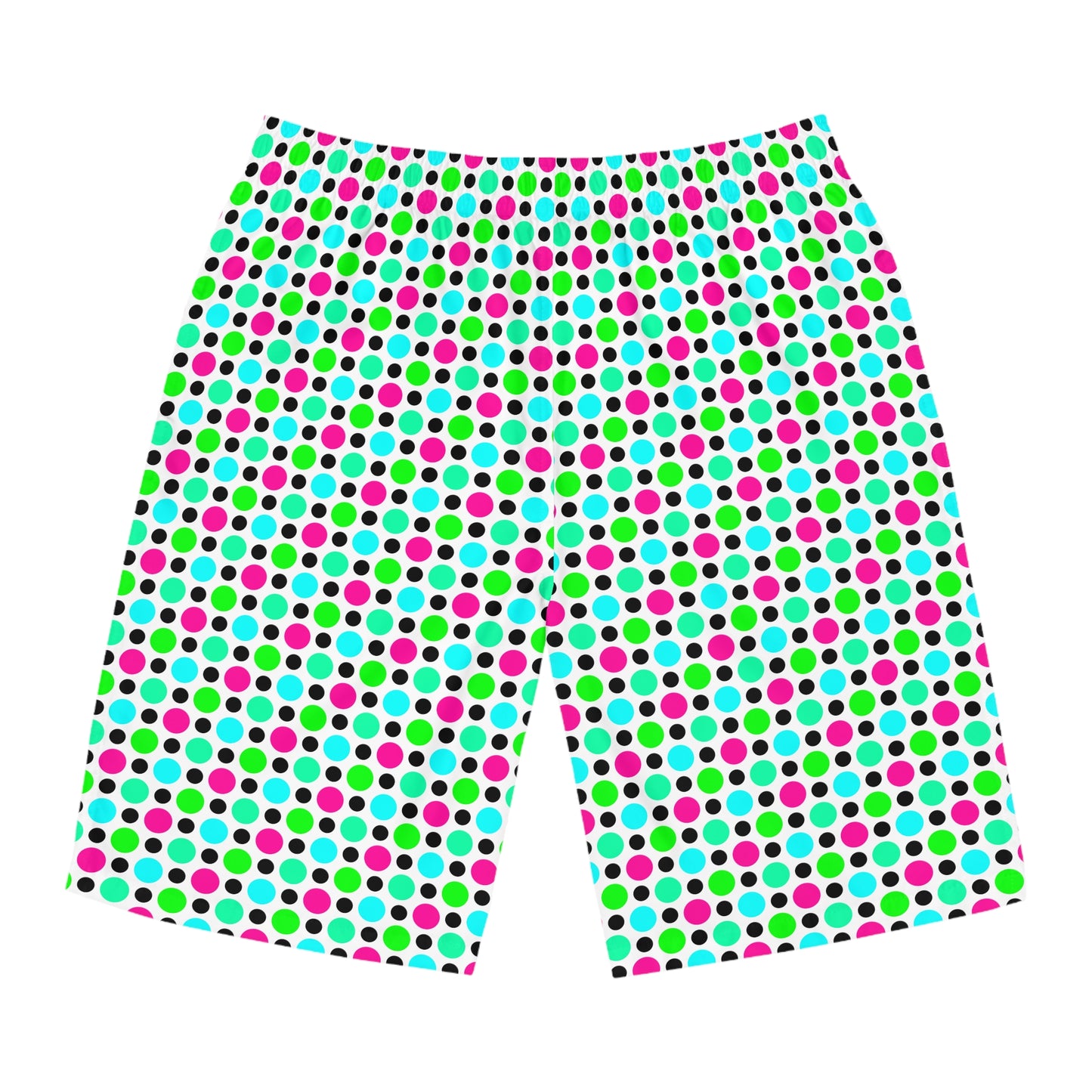 Tropical Circle Pattern v2–Men's Board Shorts (AOP)