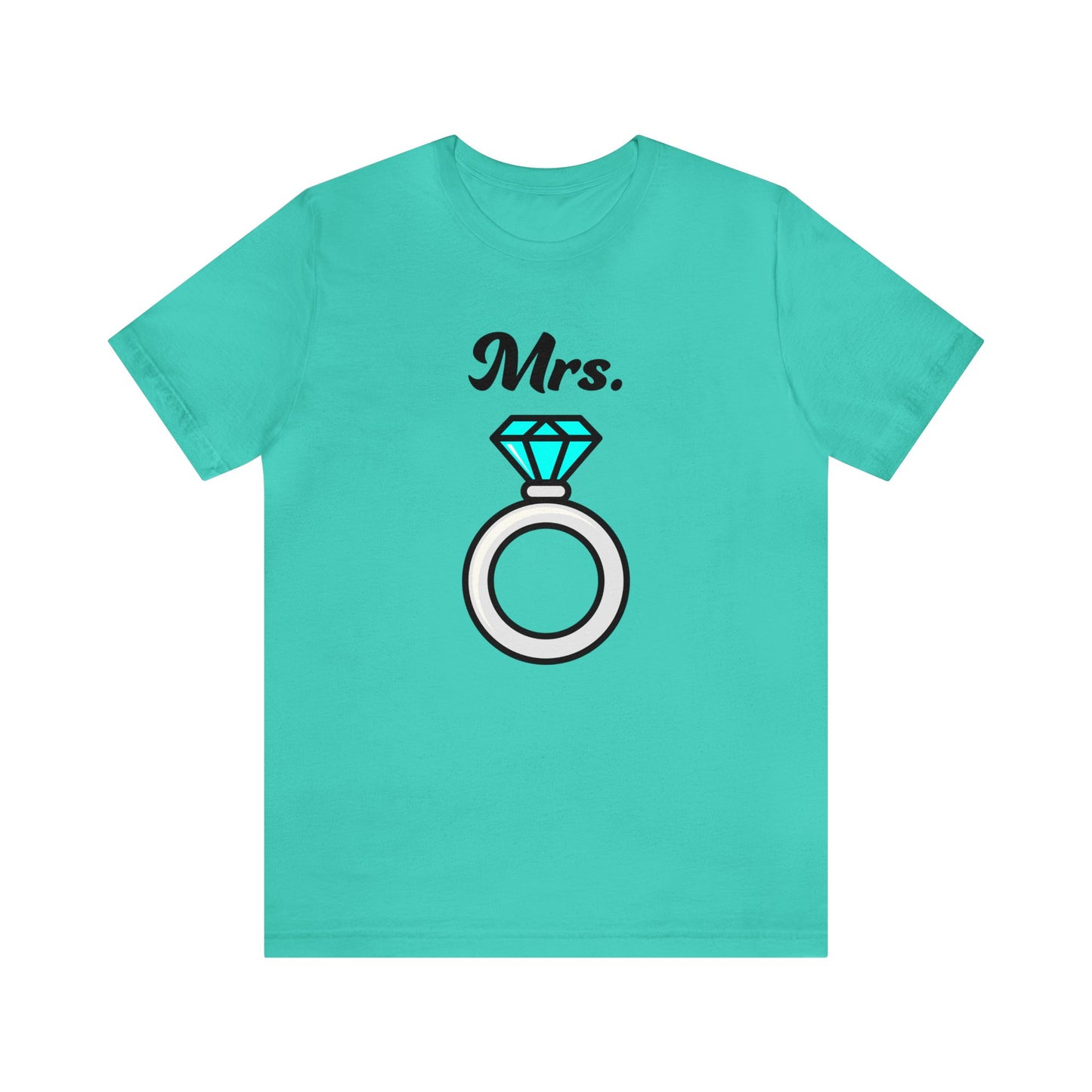 Mrs. Wedding Band–Women's Jersey Short Sleeve Tee–EXPRESS DELIVERY*