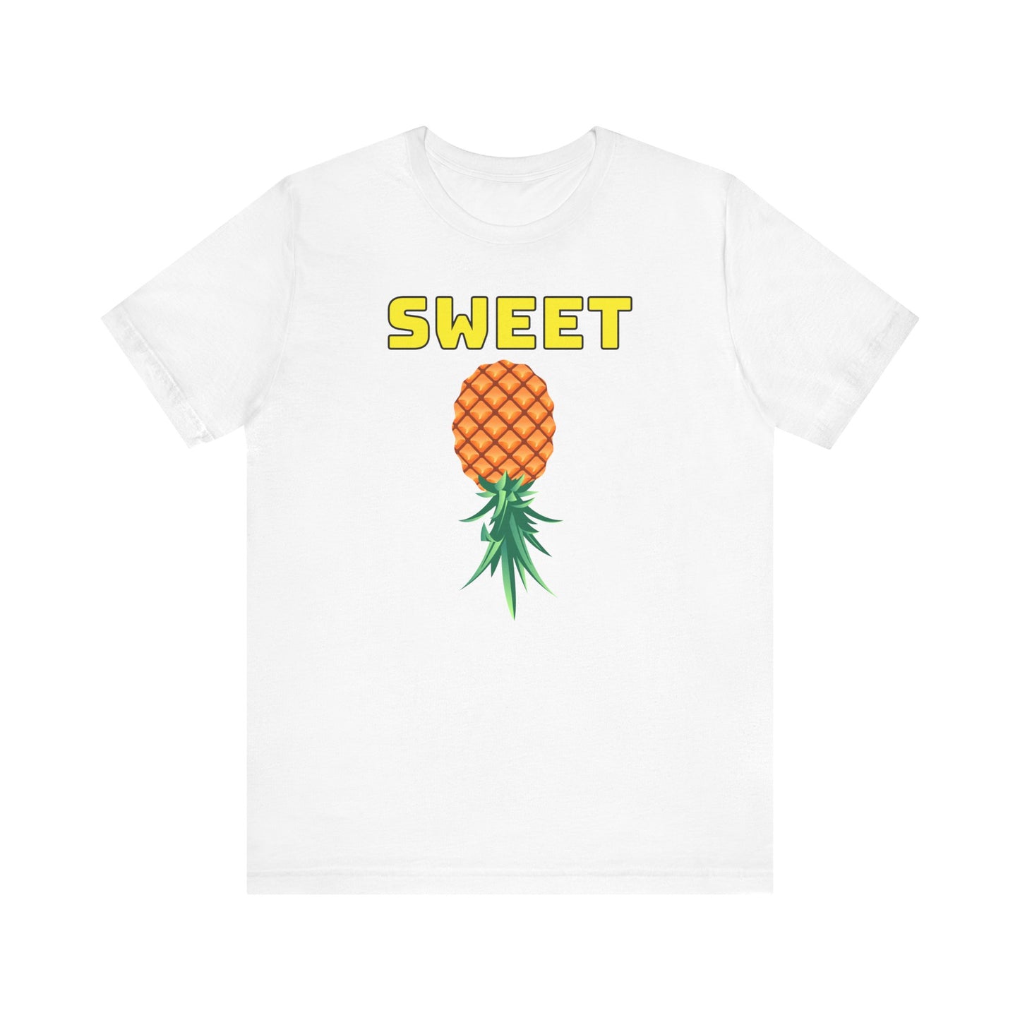 Sweet Upside Down Pineapple, Why Not ;)–Unisex Jersey Short Sleeve Tee–EXPRESS DELIVERY*