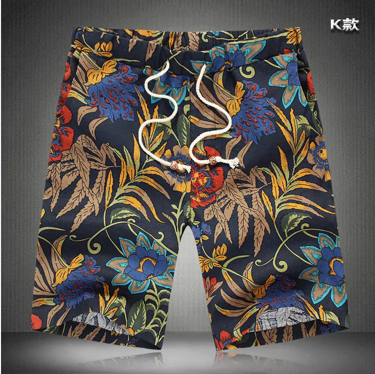Men's Linen Shorts