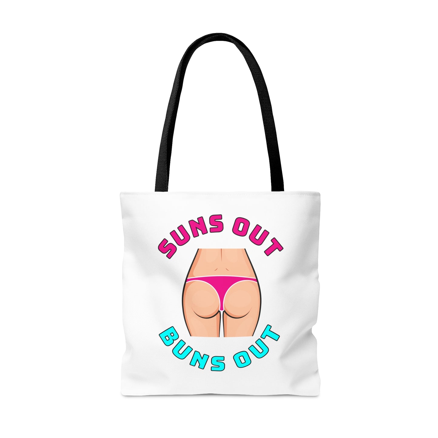 Suns Out Buns Out–Tote Bag (AOP)