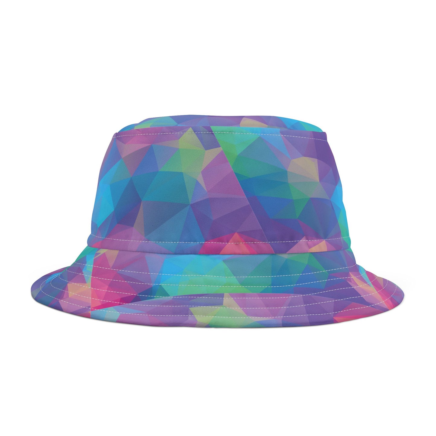 Colorful Triangles–Bucket Hat (AOP)