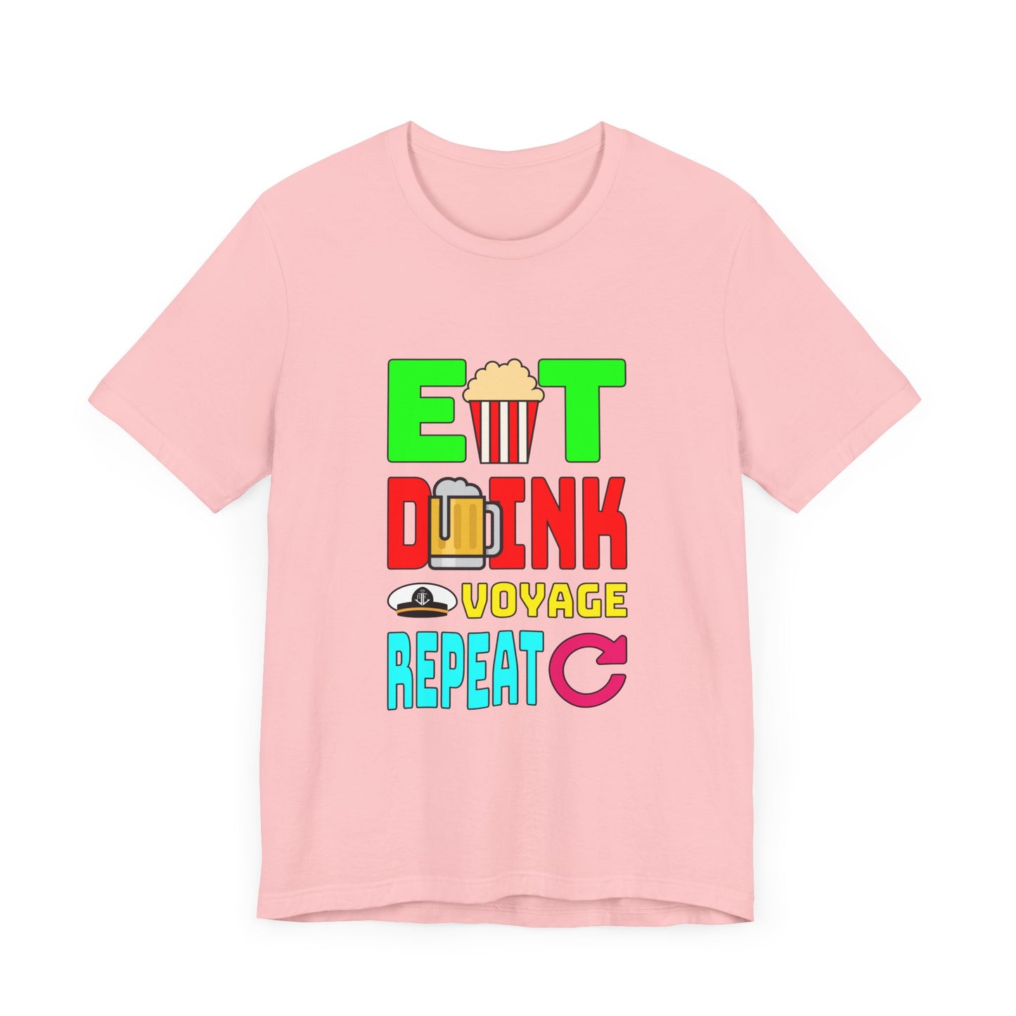 Eat Drink Voyage Repeat, Beer–Unisex Jersey Short Sleeve Tee–EXPRESS DELIVERY*