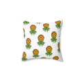 Pineapple-Spun Polyester Square Pillow