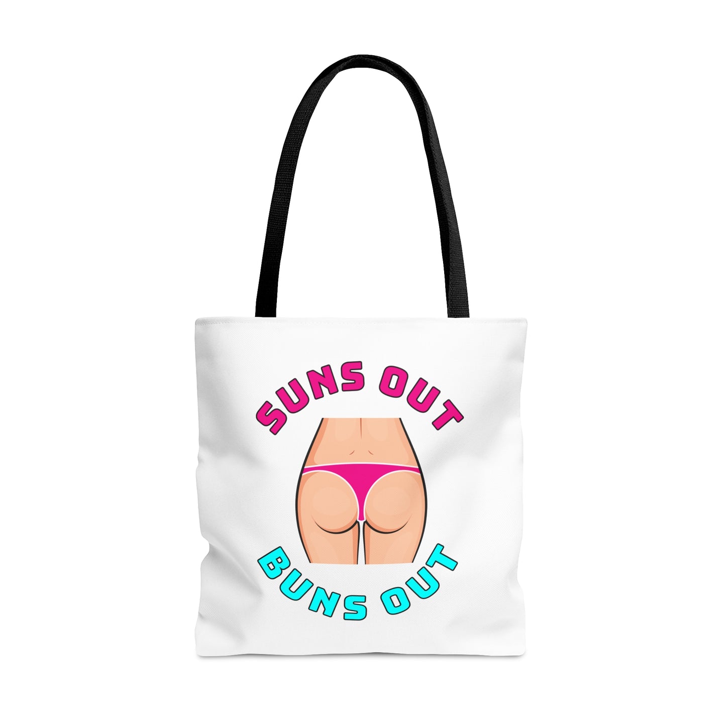 Suns Out Buns Out–Tote Bag (AOP)