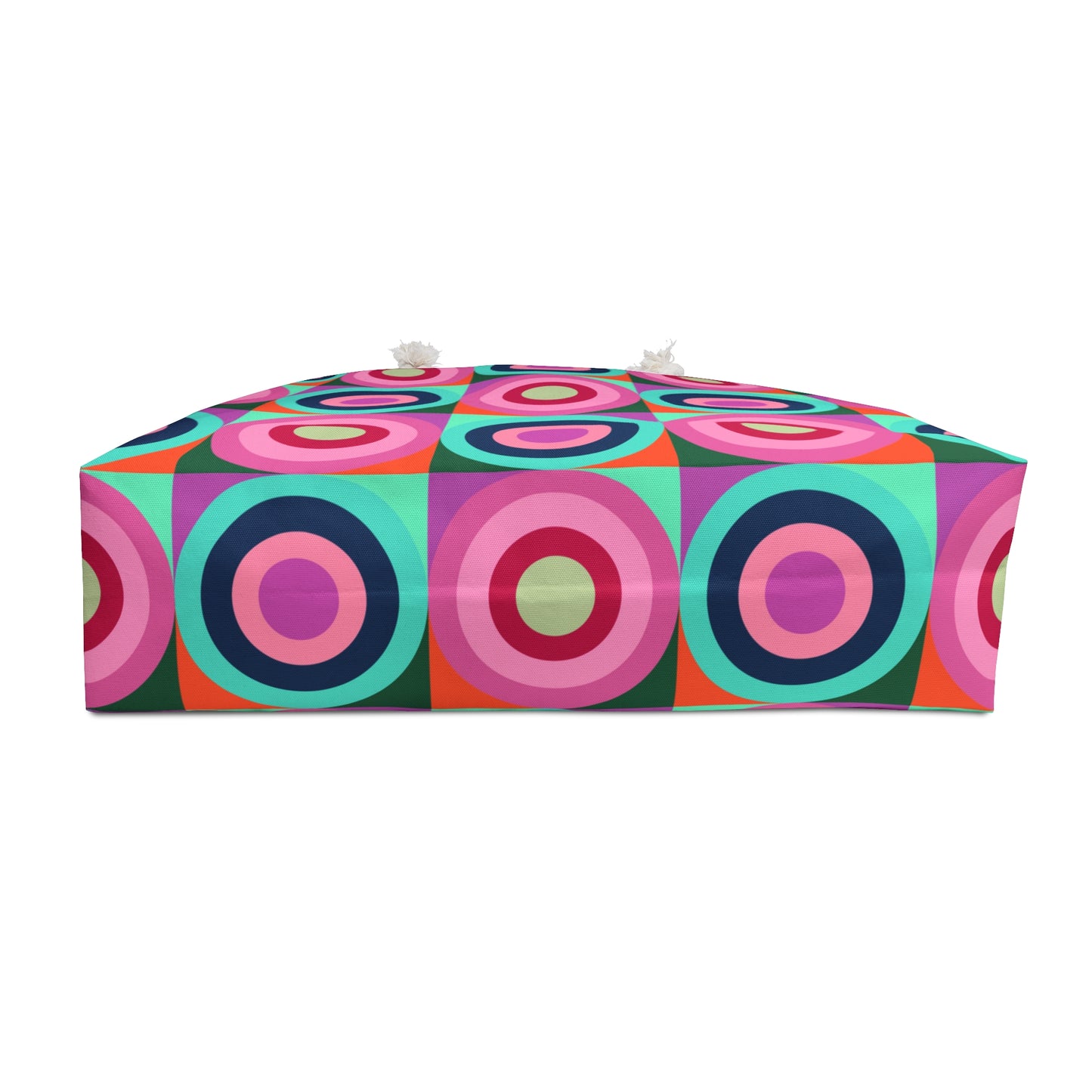 Multi Color Circle Pattern–Weekender Bag