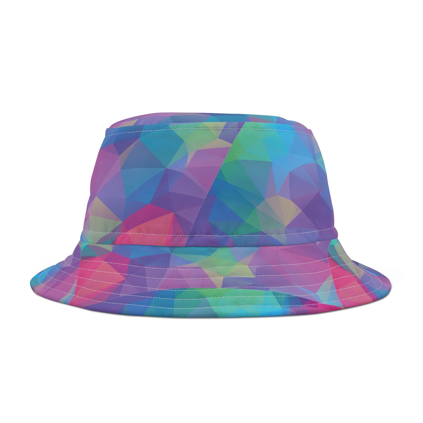 Colorful Triangles–Bucket Hat (AOP)