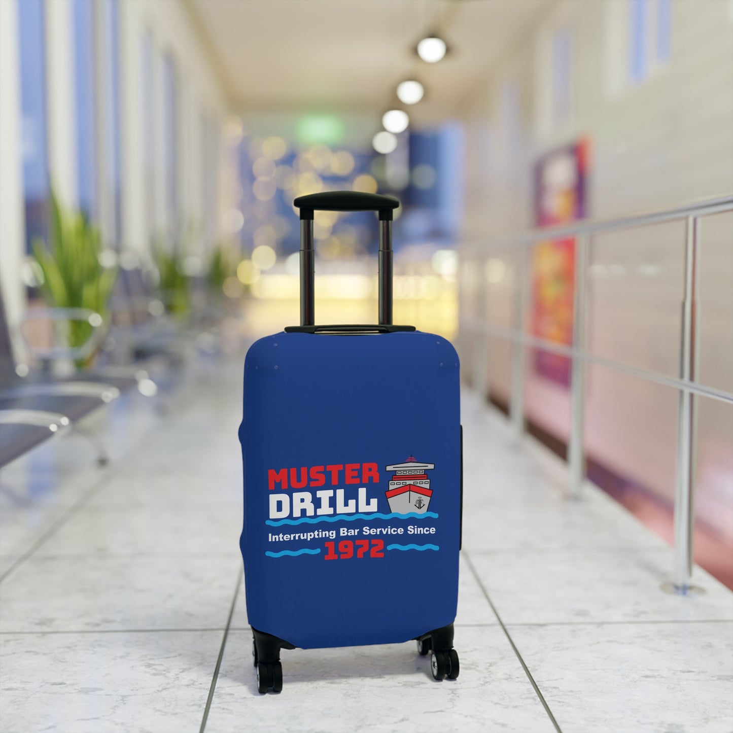 Muster Drill Interrupting Bar Service Since 1972 –Luggage Cover