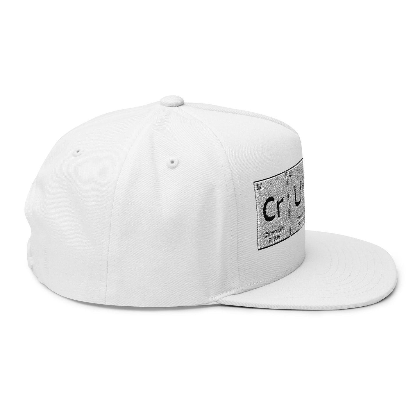 Cruise On-Embroidered Flat Bill Cap