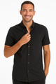 Weiv Men's Casual Short Sleeve Solid Shirts