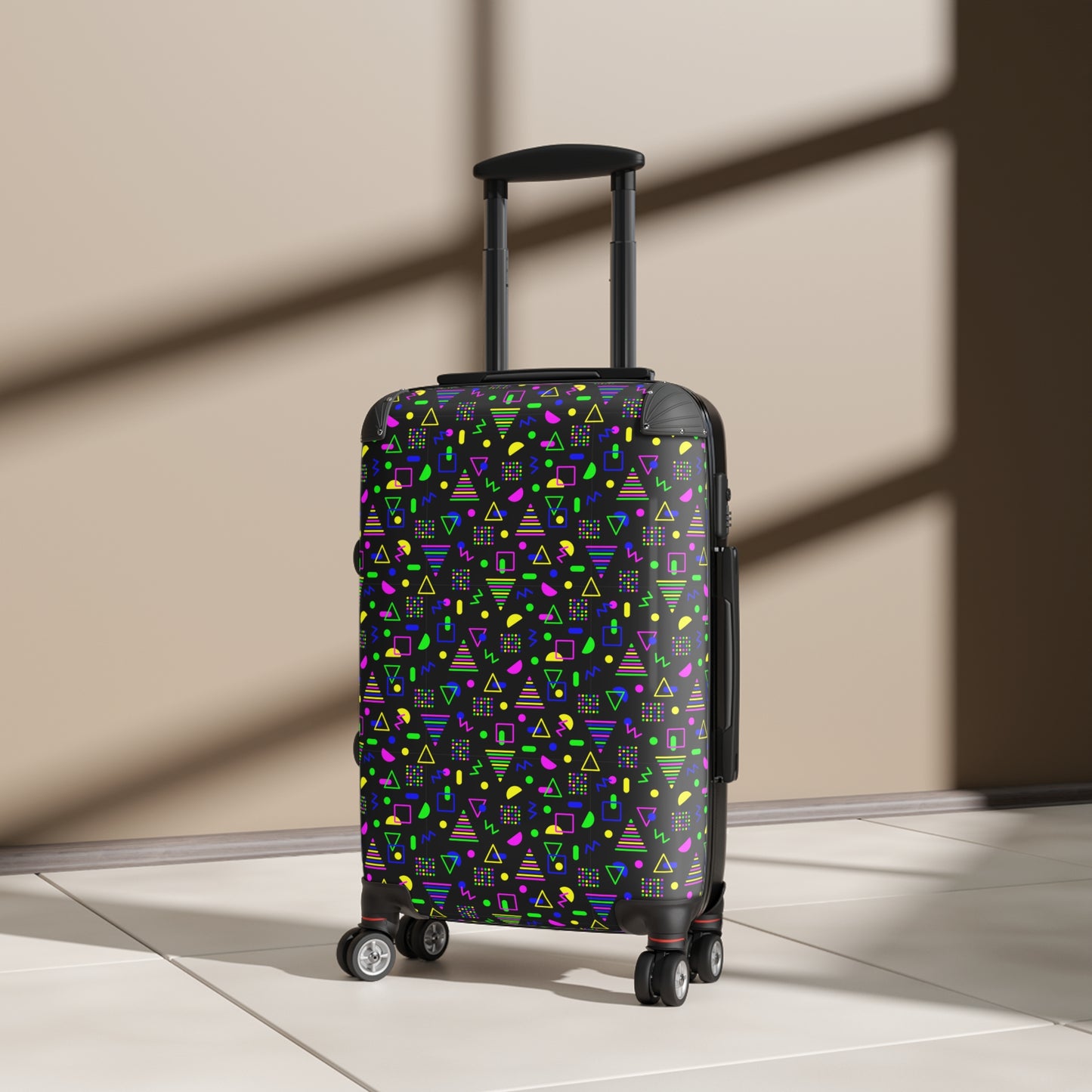 Neon Shapes–Suitcase