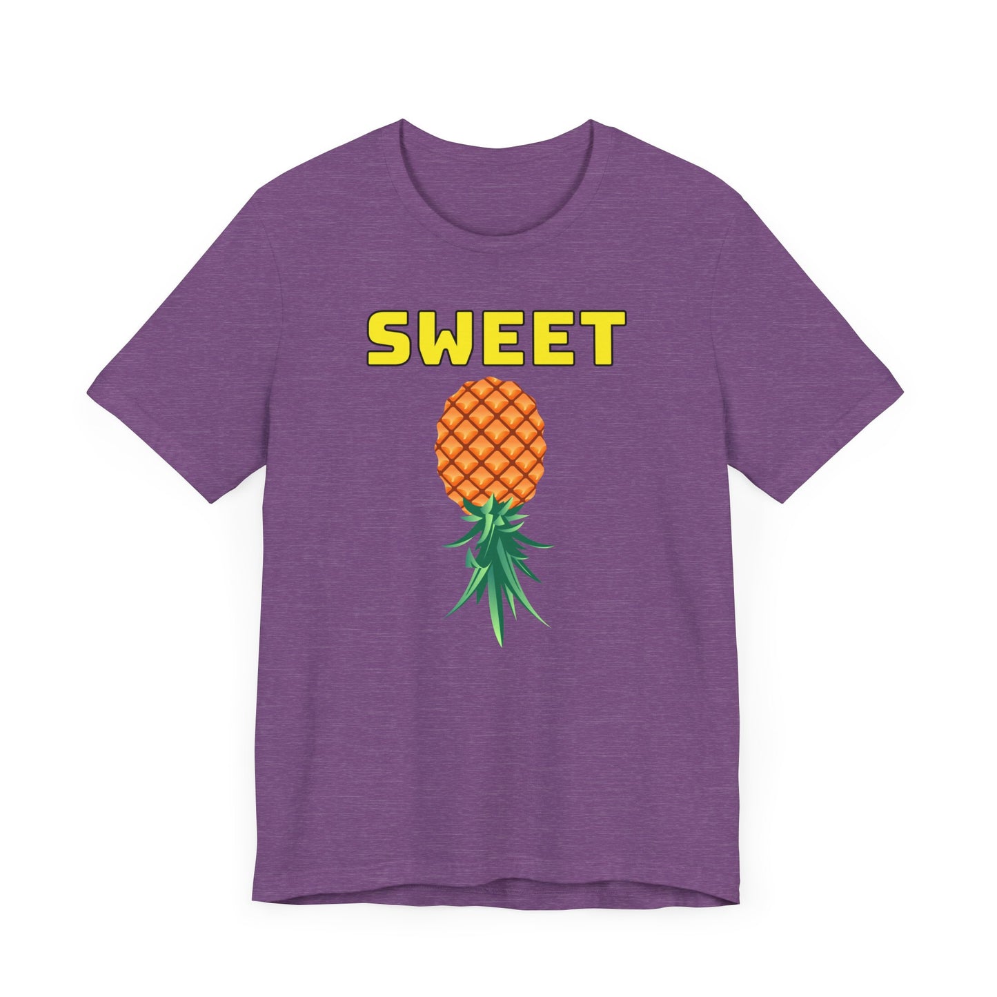 Sweet Upside Down Pineapple, Why Not ;)–Unisex Jersey Short Sleeve Tee–EXPRESS DELIVERY*