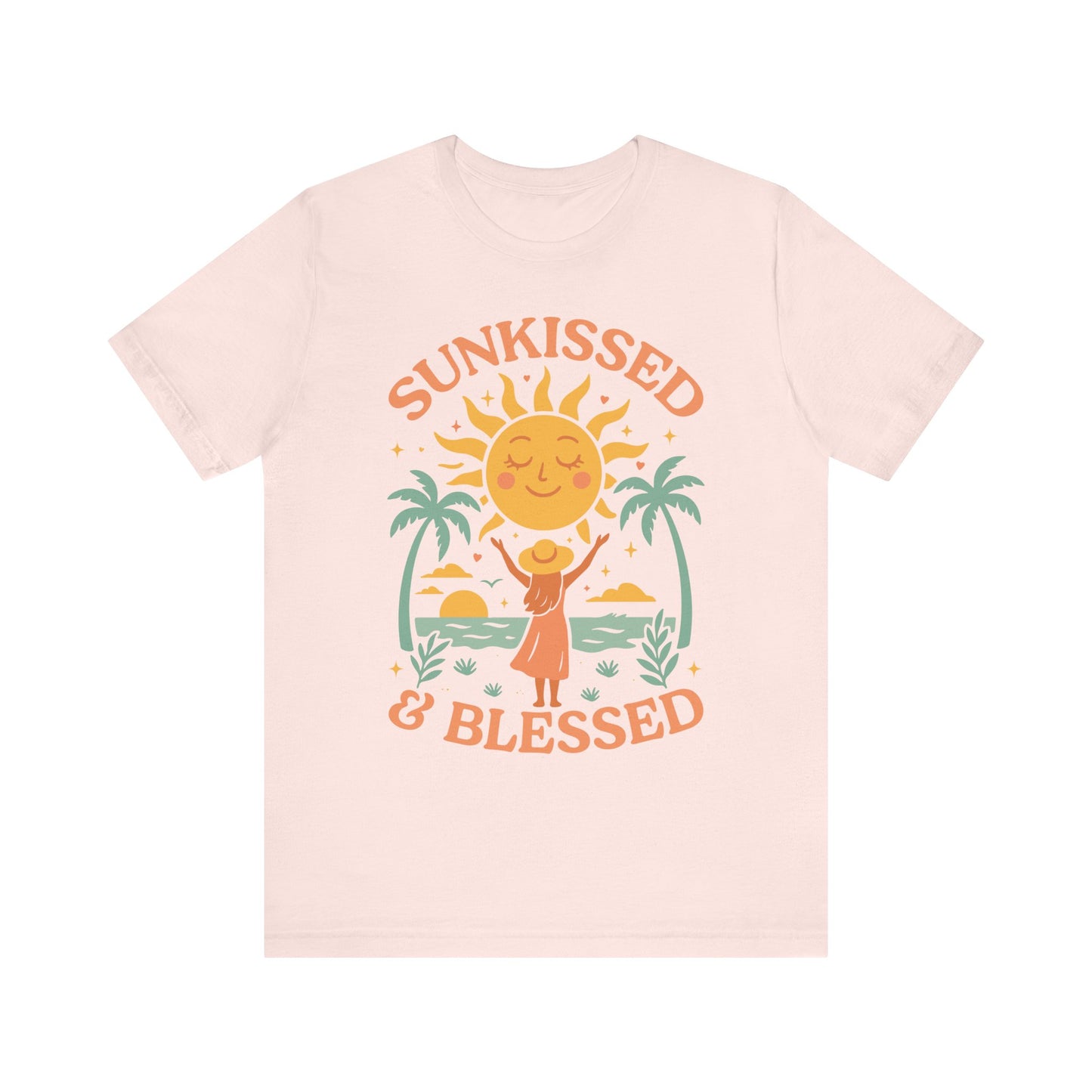 Sun Kissed & Blessed–Unisex Jersey Short Sleeve Tee–EXPRESS DELIVERY*