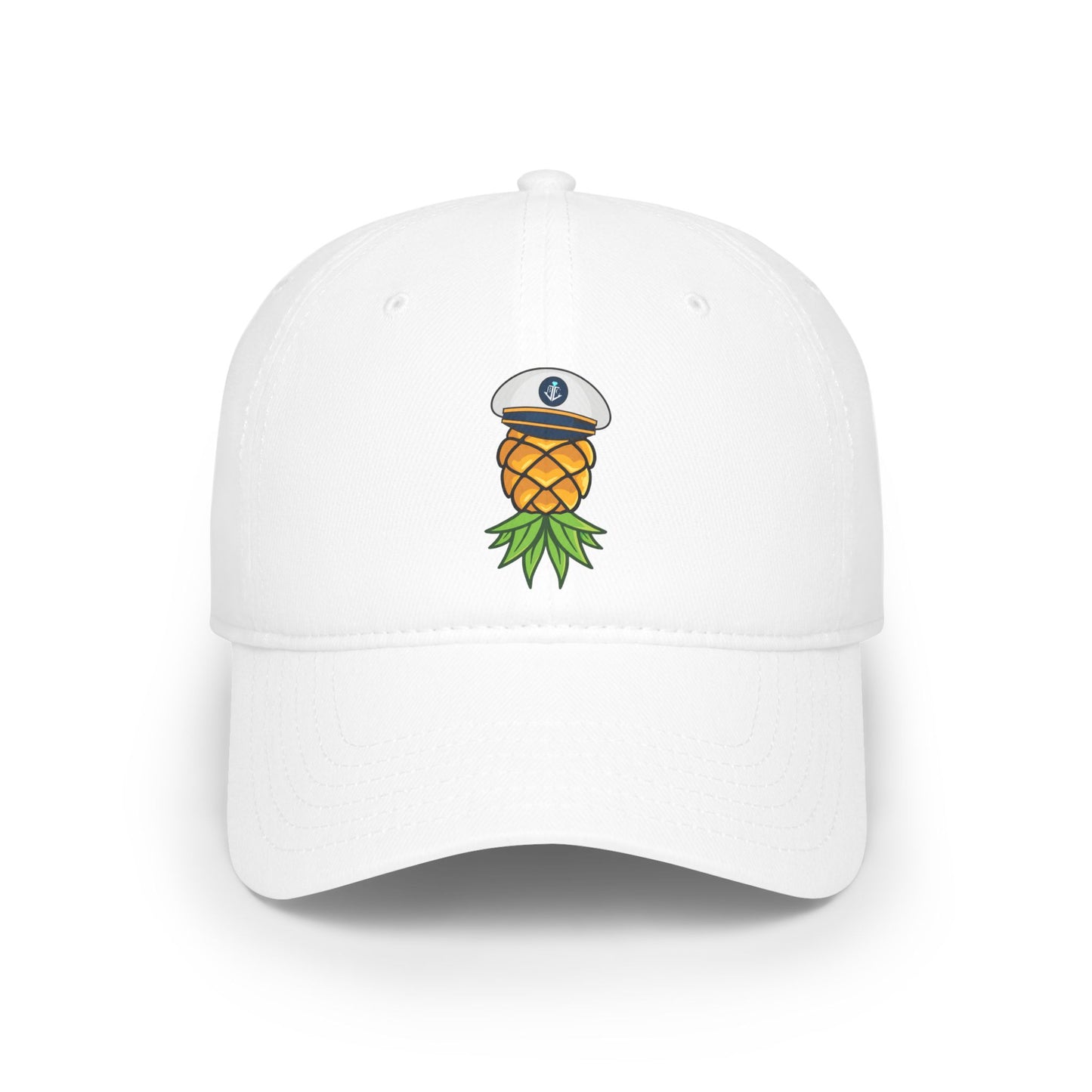 Upside Down Pineapple Captain–Low Profile Baseball Cap