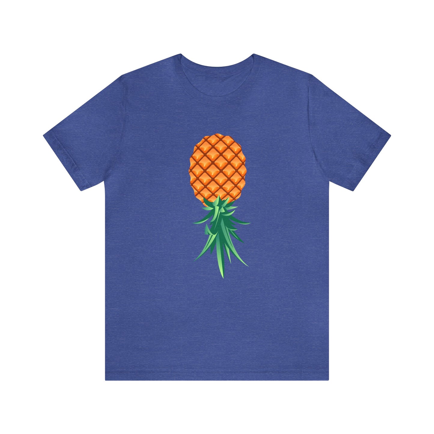 Upside Down Pineapple, Why Not ;)–Unisex Jersey Short Sleeve Tee–EXPRESS DELIVERY*