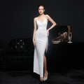 Wedding Car Model Exhibition Long Gown Dress