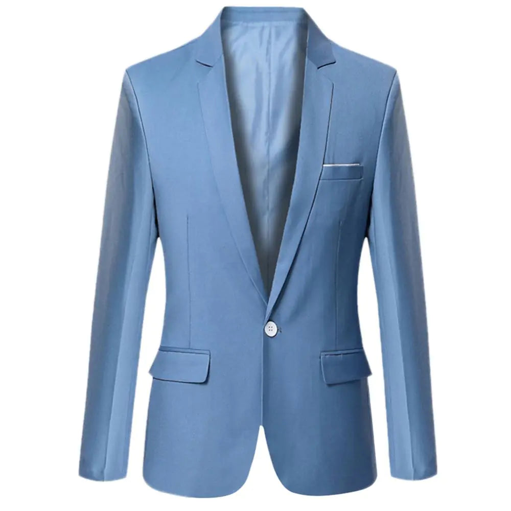 Slim Fit Casual Business Men's Suit Coat