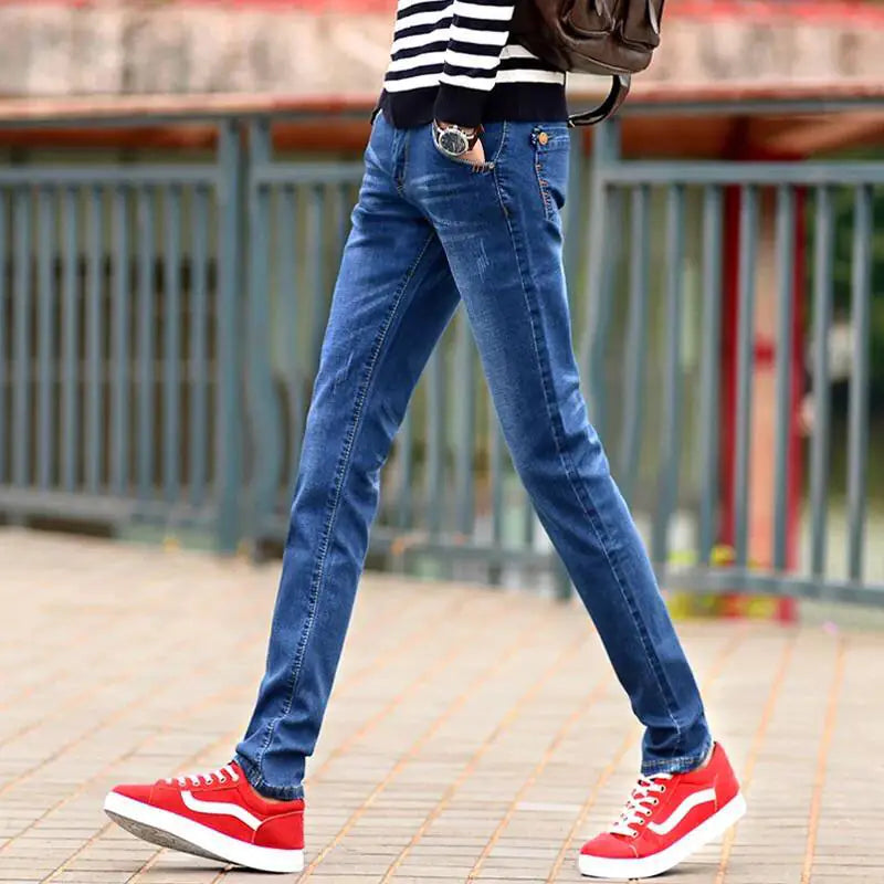 Men's Stretch Slim Fit Skinny Pants