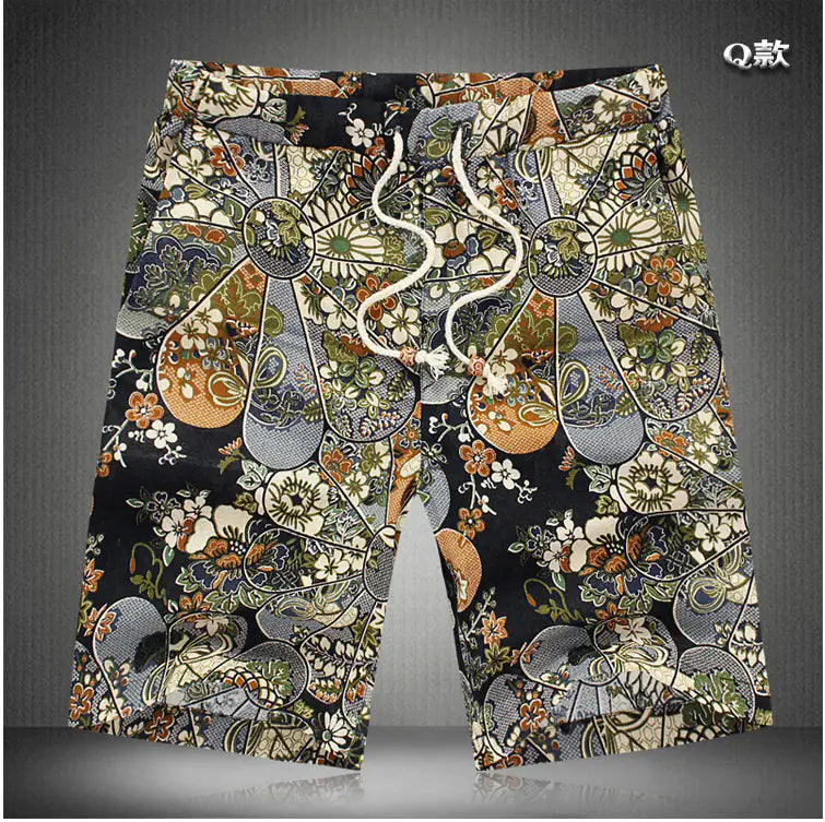 Men's Linen Shorts