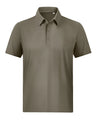 Lion Nardo Mens Polo Shirts Short Sleeve Stretch Golf Polo Shirts Dry Fit Polo T Shirts for Men Golf Shirts Tennis Polo Khaki