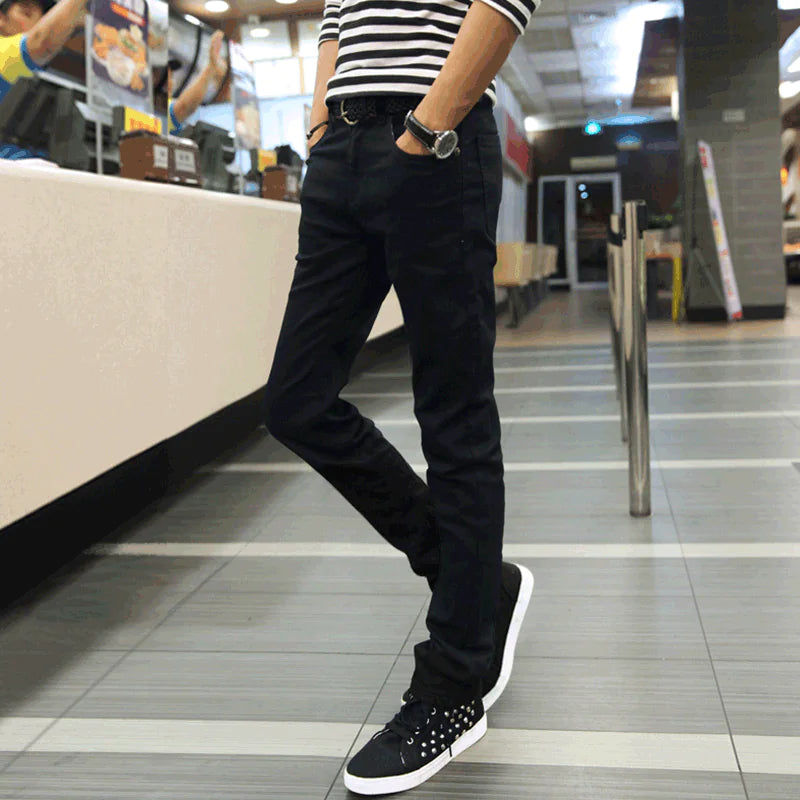 Men's Stretch Slim Fit Skinny Pants