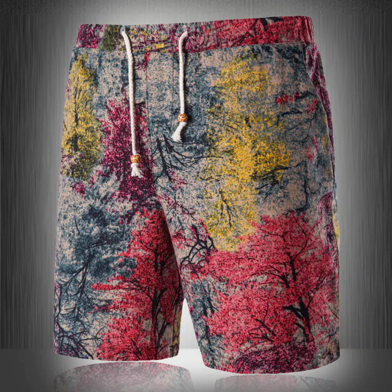 Men's Linen Shorts