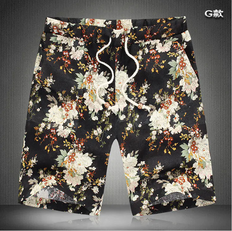Men's Linen Shorts