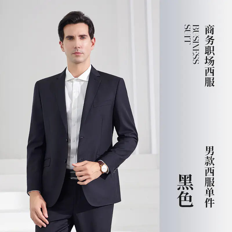 High-End Men's Suit with Bow Tie for Weddings and Events