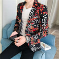 Men's Stylish Luxury Floral Suit Jacket