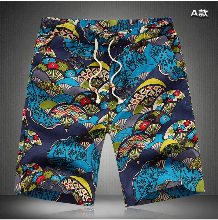 Men's Linen Shorts