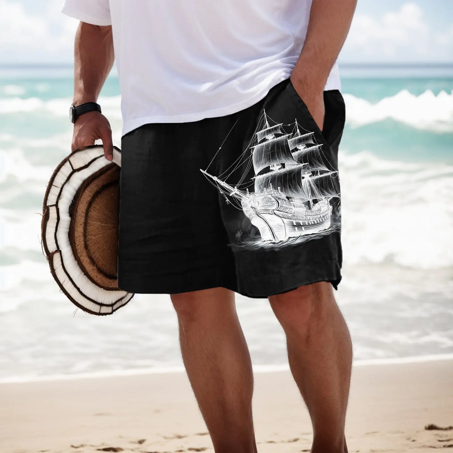 2023 Summer 3D Printed Casual Men's Shorts