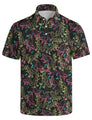 MSCPZH Mens Golf Shirts Dinosaur Golf Polo Shirts for Men Short Sleeve Polo Shirts Golf Mens Polo