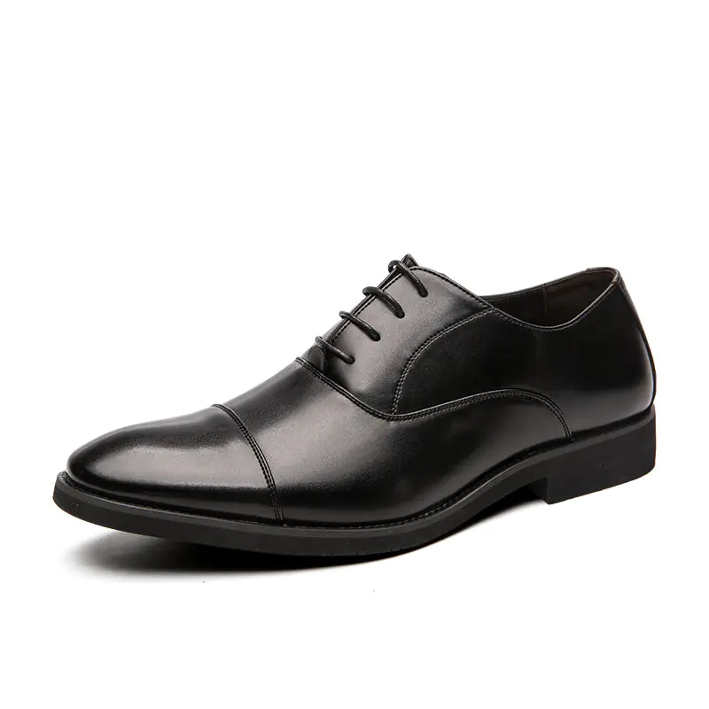 British Style Three-Joint Pointed Toe Men's Shoes