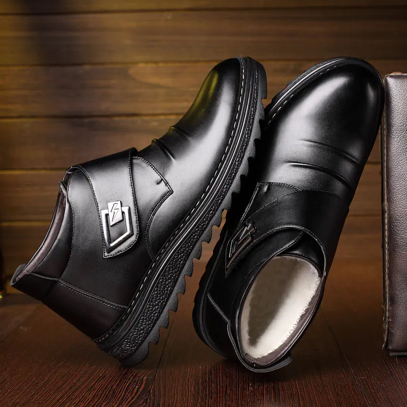High-Top Cashmere Men's Shoes Collection