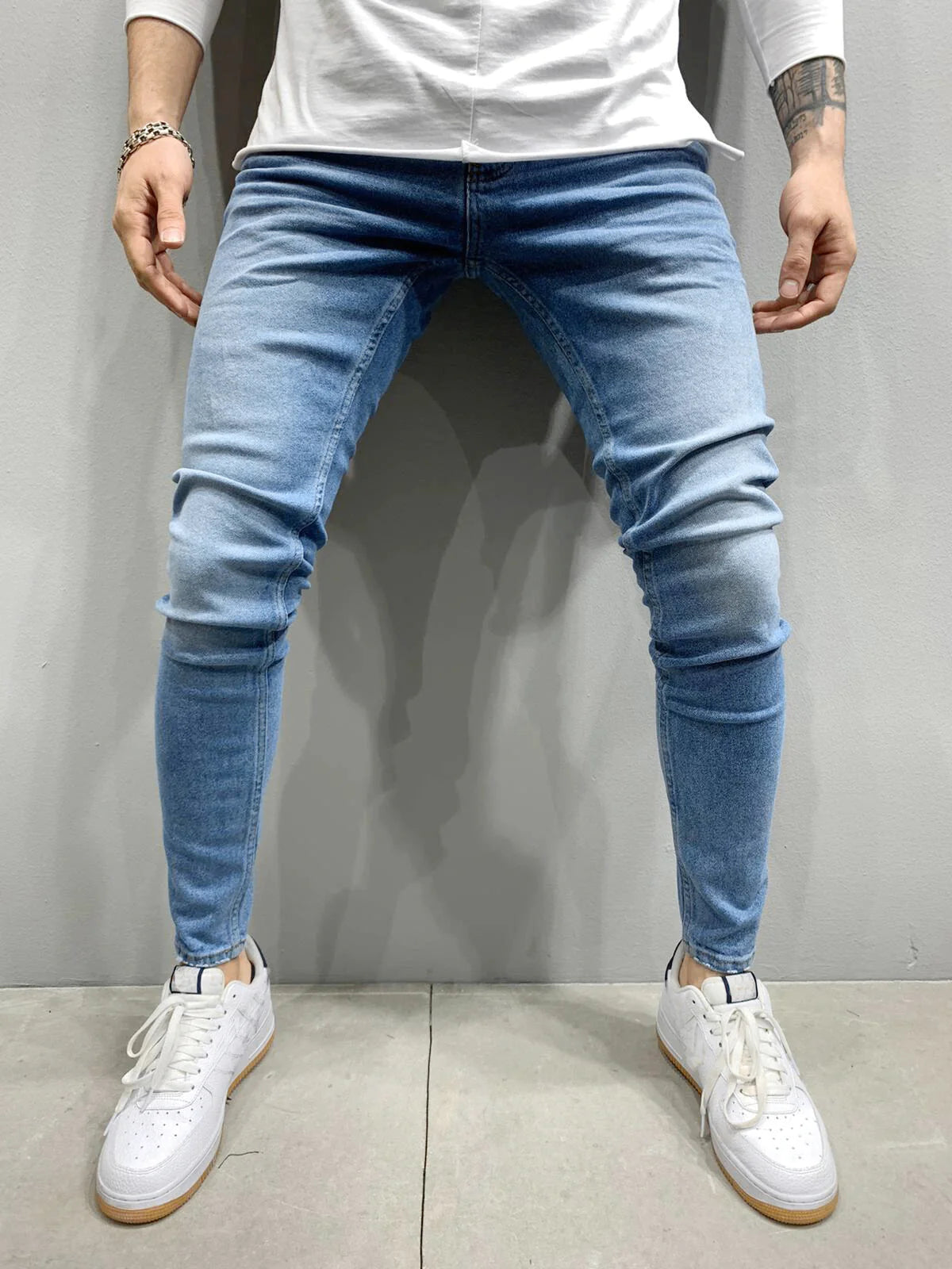 Men's Casual Denim Jeans Pants