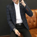 Slim Fit Casual Men's Suit Jacket for Everyday Wear