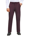 Lion Nardo Mens Stretch Dress Pants Wrinkle Free Mens Slim Fit Dress Pants Expandable Waist Suit Pants Golf Pants Men Coffee